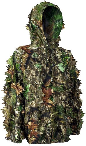 MOOBLSSM_JACKET.jpg TITAN LEAFY SUIT MOSSY OAK - OBSESSION NWTF S/M PANTS/TOP - Image 2