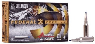 Federal Premium 30-06 SPRG Ammunition P3006TA1 175 Grain Terminal Ascent 20 Rounds