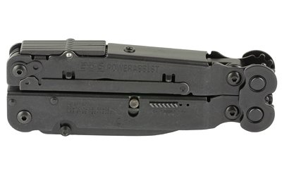 SOG POWERASSIST BLACK W/SHEATH