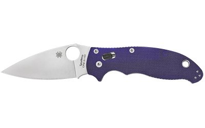 SPYDERCO MANIX 2 G-10 DARK BL 3.375"