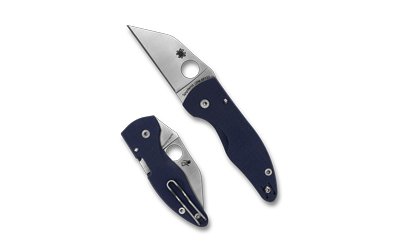 SPYDERCO MICROJIMBO G10 2.45" BLUE