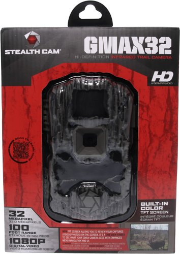 STCGMAX32V_PKG.jpg STEALTH CAM TRAIL CAM GMAX32 - 32MP/1080HD VIDEO CAMO IR - Image 2