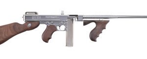 Auto-Ordnance Thompson T150DCR 1927A-1 Deluxe 18" .45 ACP 20+1/50+1 Hard Chrome Plated/Walnut