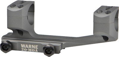 WARNE X-SKEL MOUNT 1" 20MOA - PICATINNY TACTICAL GRAY