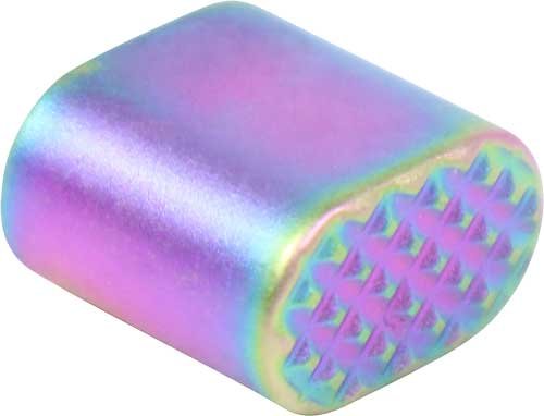 GUNTEC AR15 EXTENDED MAG - BUTTON RAINBOW PVD COATED