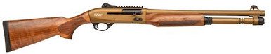 GForce Arms GFSAS12BW Gatlander Semi-Auto Shotgun 12 Gauge 18.5" 5+1 Walnut/Bronze