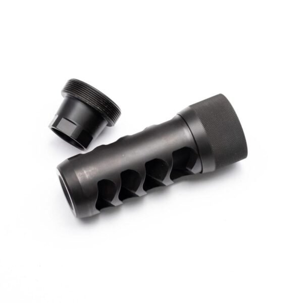 Area 419 Sidewinder Magnum Self Timing Muzzle Brake 6.5mm Black Nitride 5/8-24