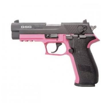 GSG FIREFLY Handgun .22LR 10rd Magazine 4.9" Barrel Black/Pink