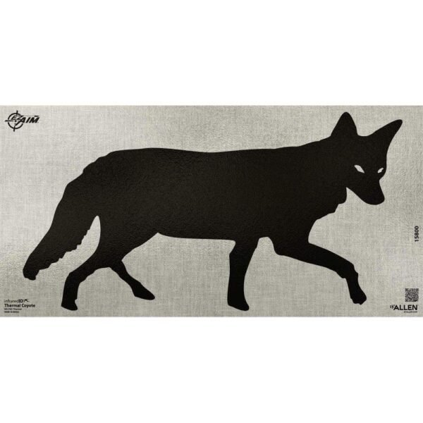 Allen EZ Aim Thermal ID Coyote Paper Target 24"x12" Grey