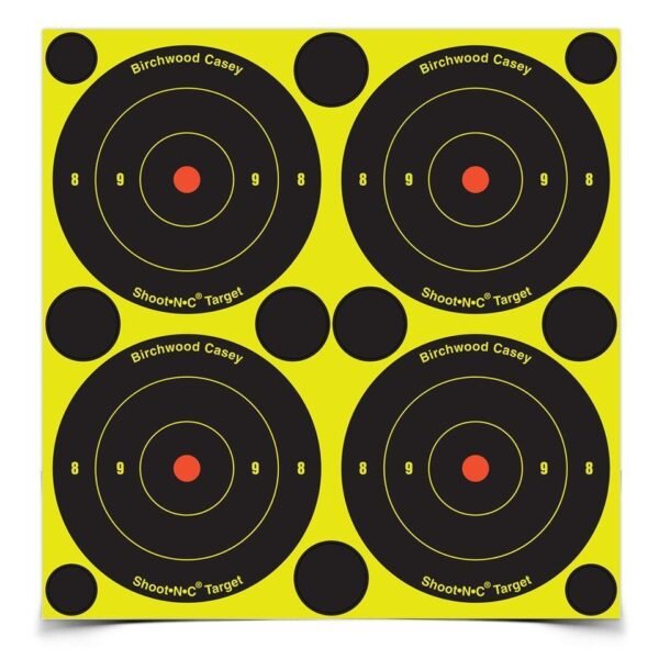 Birchwood Casey Shoot-N-C 3" Bull's Eye Targets 240/ct