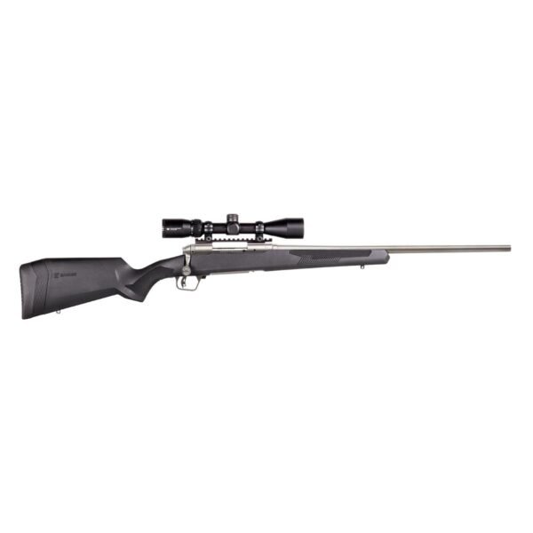 Savage 110 Apex Storm XP Rifle 338 Win 3rd Capacity 24" Barrel Black Synthetic Stock 3-9x40mm Vortex Crossfire II