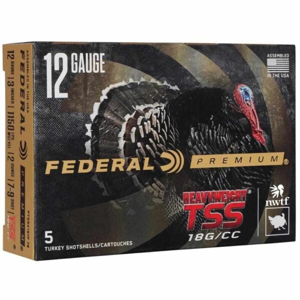 Federal Heavyweight TSS Shotshells 12ga 3" 2oz #7/9 1150 fps 5/ct