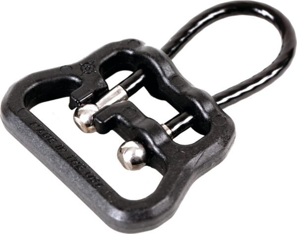 ULOOP FOR 1INCH SLINGS AND SMALLER BLACK