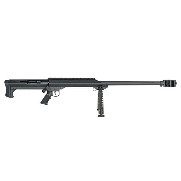 Barrett Model 99 Rifle 50 BMG Single Shot 32" Heavy Barrel Black Finish w/Bipod and Pelican Hardcase