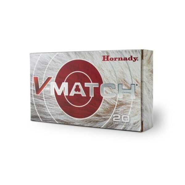 Hornady ELD-VT V-Match Rifle Ammunition 6.5 PRC 100gr PT 3450 fps 20/ct