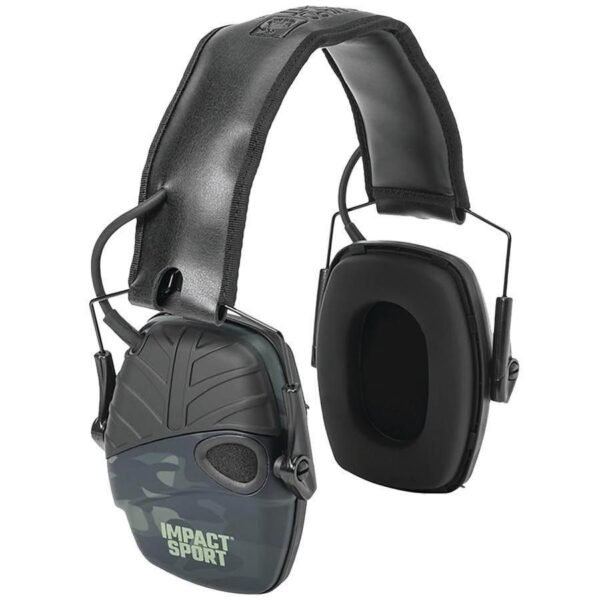 Impact Sport Electronic Earmuff NRR 22db Multi-Cam Black - Howard Leight by Honeywell