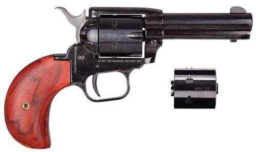 Heritage Rough Rider .22LR/MAG BK 31/2 6RDS COCOBOLO BIRD HEAD