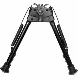 TacShield Heavy Duty Bi-pod Pivot Adjustable 9"-13" Matte Black