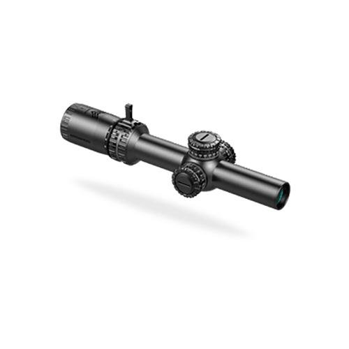 Swampfox Arrowhead LPVO Series Rifle Scope - 1-10x24 30mm SFP Green IR BDC Black