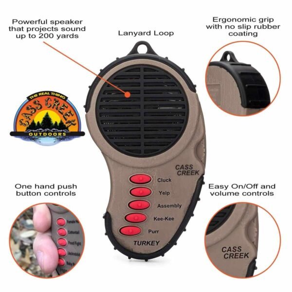 Cass Creek Ergo Electronic Turkey Call