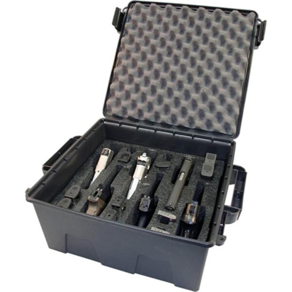 MTM Tactical Pistol Handgun Case Fits 6 Handguns Dark Earth