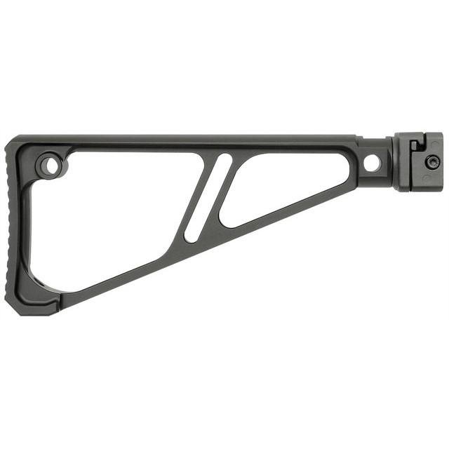 https3A2F2Fmedia.chattanoogashooting.com2Fimages2Fproduct2FMWMISTAPSFFES2FMWMISTAPSFFES-1.jpg Midwest Industries Picatinny Side Folding Fixed Extruded Stock Black