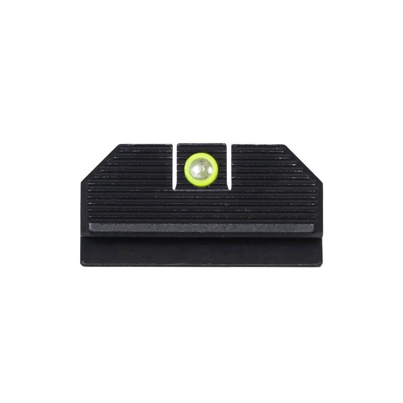 https3A2F2Fmedia.chattanoogashooting.com2Fimages2Fproduct2FNNRUG326185262YGZX2FNNRUG326185262YGZX.jpg Night Fision Optics Ready Stealth Night Sight Set Yellow Front Blank Back for Ruger Max 9
