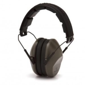 Pyramex VG90 Series Ear Muffs 24dB OD Green