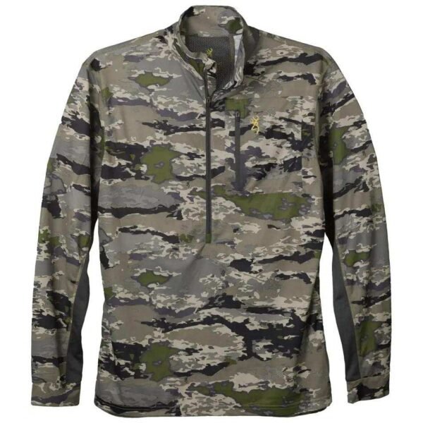 Browning Early Season 3/4 Zip Shirt Ovix L