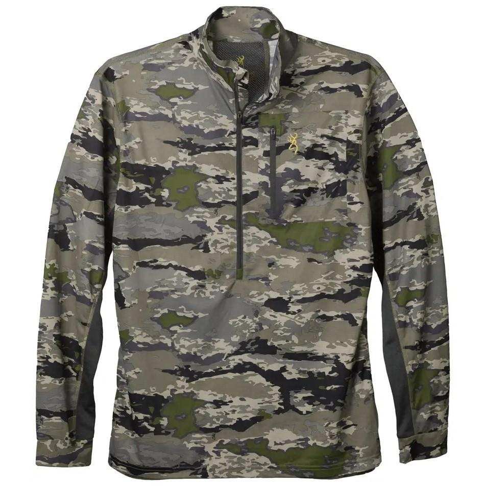 https3A2F2Fmedia.chattanoogashooting.com2Fimages2Fproduct2FQH30105634032FQH30105634-1_1.jpg Browning Early Season 3/4 Zip Shirt Ovix L