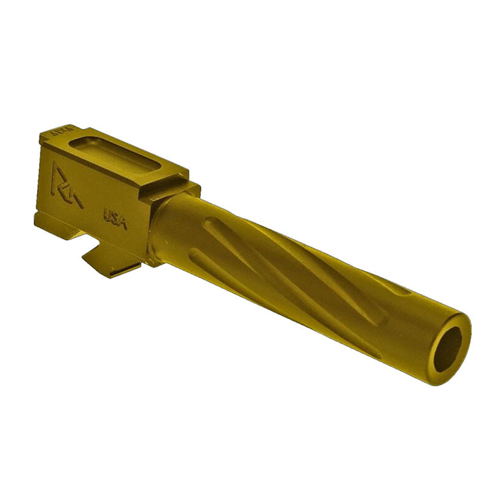 https3A2F2Fmedia.chattanoogashooting.com2Fimages2Fproduct2FQLRA20G201E2FQLRA20G201E.png Rival Arms Standard Drop In Barrel for Glock 19 Gen 3/4 Gold