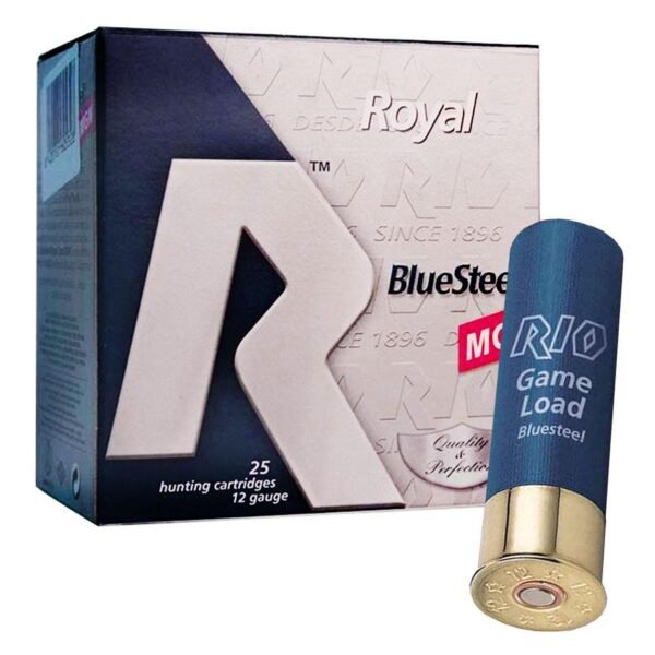 Rio Royal BlueSteel 12 ga 3 1/2" MAX 1 3/8 oz #BB 1550 fps 25/ct