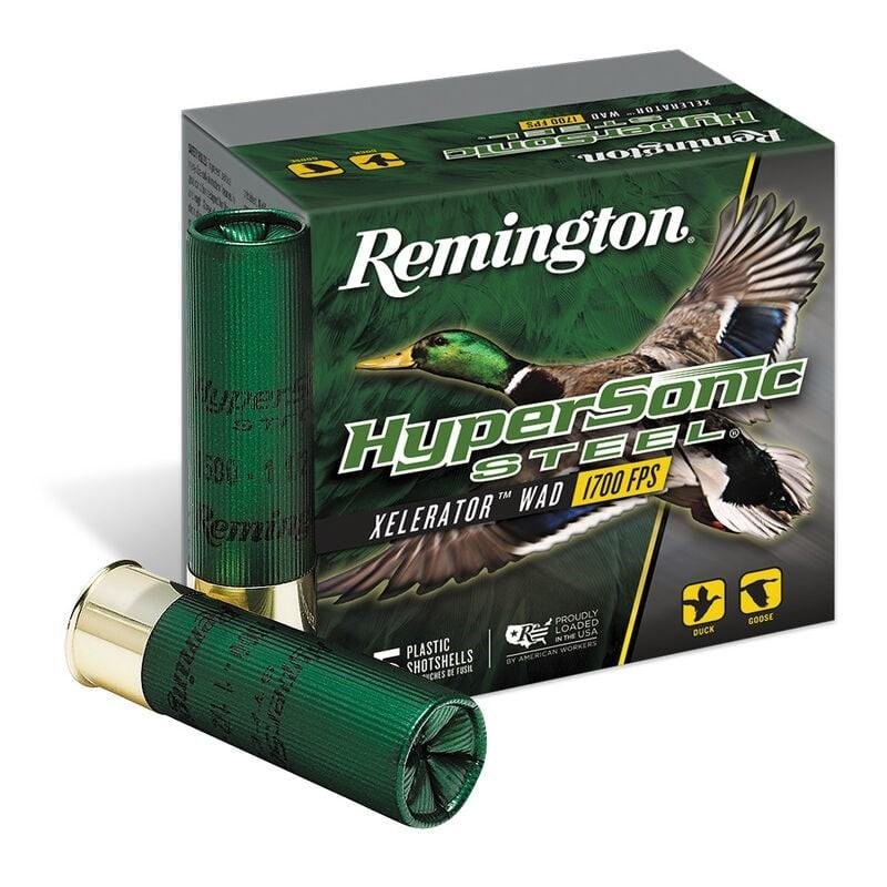 https3A2F2Fmedia.chattanoogashooting.com2Fimages2Fproduct2FRT267432FRT26743-1.jpg Remington HyperSonic Steel Shotshells 12 ga 3 in 1-1/8 oz #2 1700 fps 25/ct