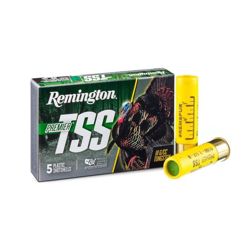 https3A2F2Fmedia.chattanoogashooting.com2Fimages2Fproduct2FRT280632FRT28063-1.jpg Remington Premier TSS Turkey Shotshells 20 ga 3 in 1-1/2 oz 1100 fps #7 5/ct