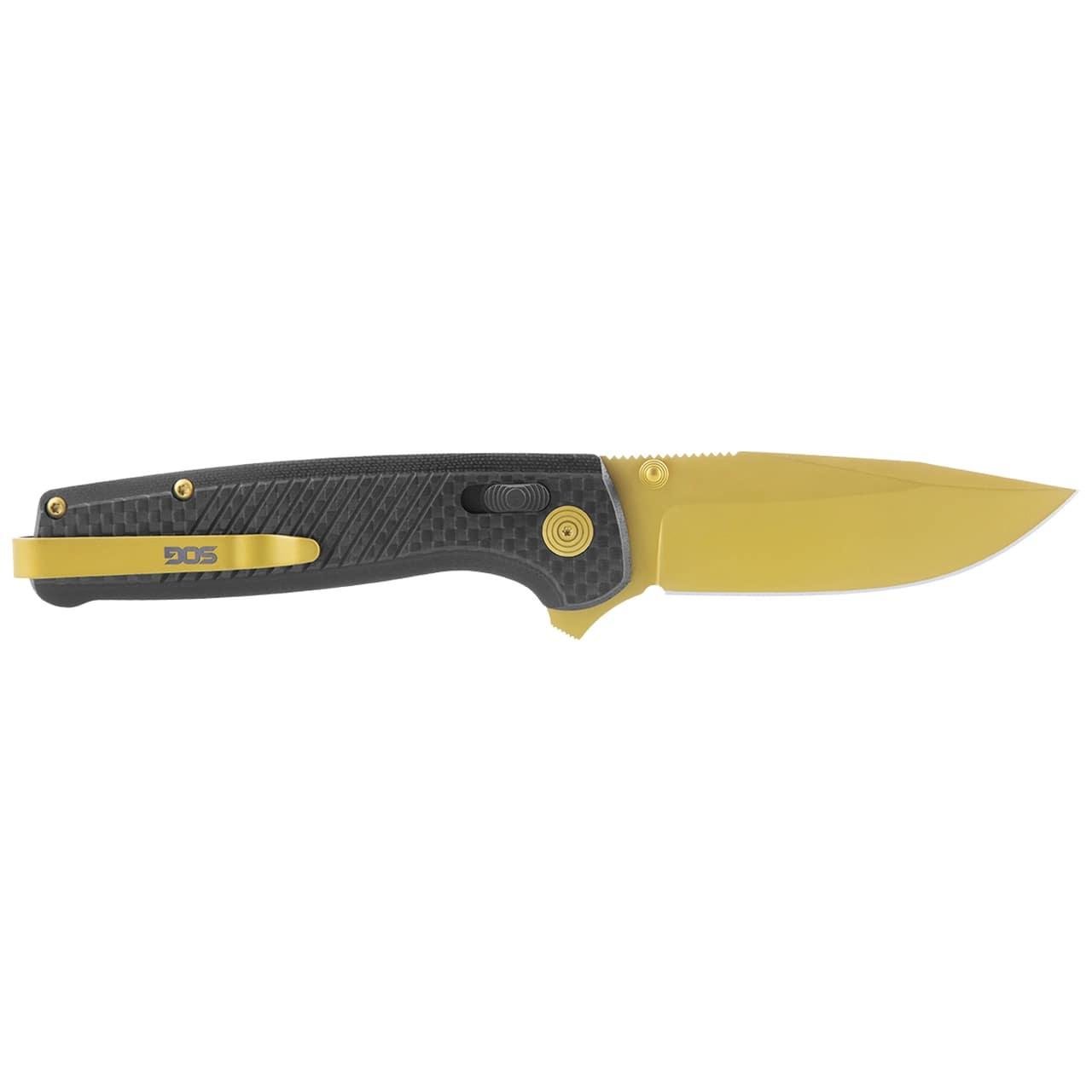 https3A2F2Fmedia.chattanoogashooting.com2Fimages2Fproduct2FSGSOGTM1033BX2FSGSOGTM1033BX.jpg SOG Terminus XR LTE Folding Knife 2.95" Blade Black and Gold