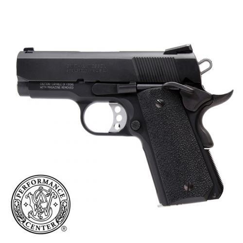 S&W PC Pro Series SW1911 Subcompact Handgun 9mm Luger 8rd Magazine 3" Barrel
