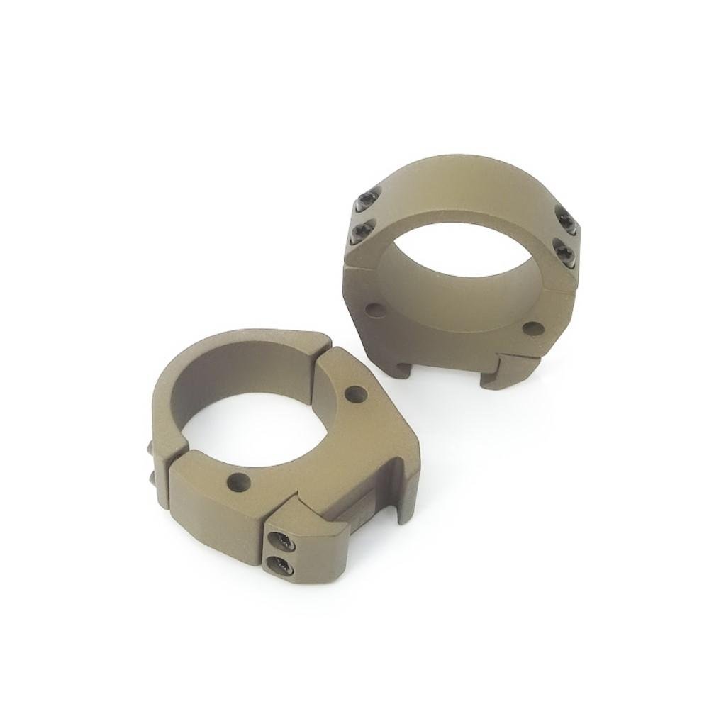 https3A2F2Fmedia.chattanoogashooting.com2Fimages2Fproduct2FTJTMS10HBB2FTJTMS10HBB-1.jpg Talley Modern Sporting Scope Rings 1" High Burnt Bronze
