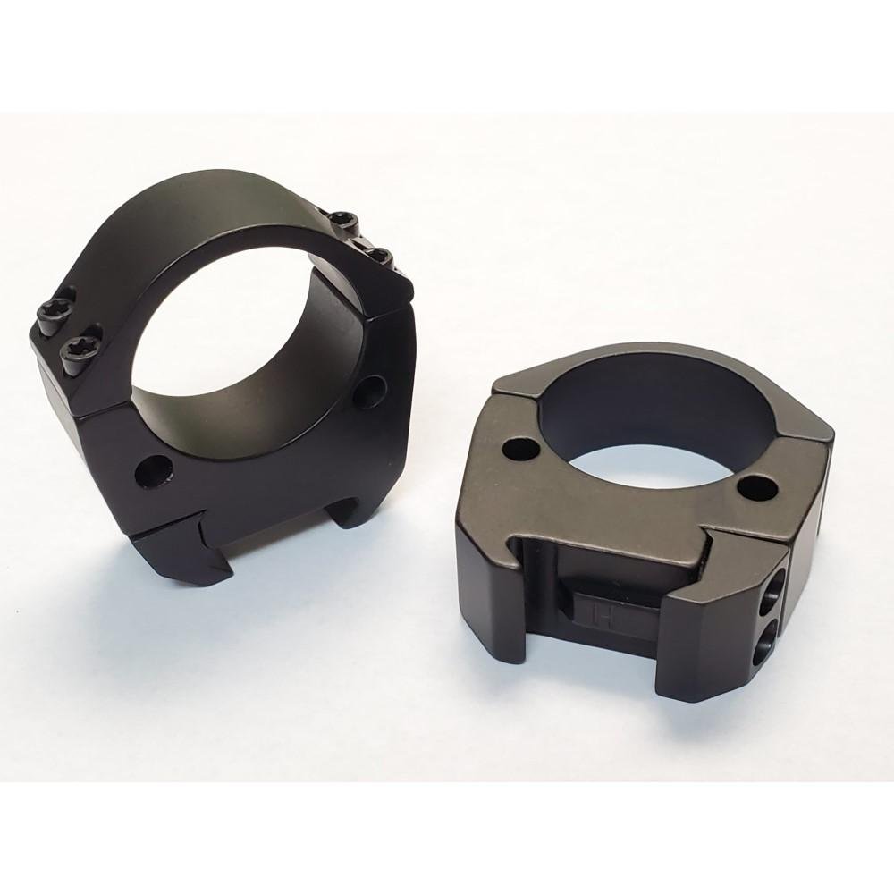 https3A2F2Fmedia.chattanoogashooting.com2Fimages2Fproduct2FTJTMS10HSB2FTJTMS10HSB-1.jpg Talley Modern Sporting Scope Rings 1" High Smoked Bronze