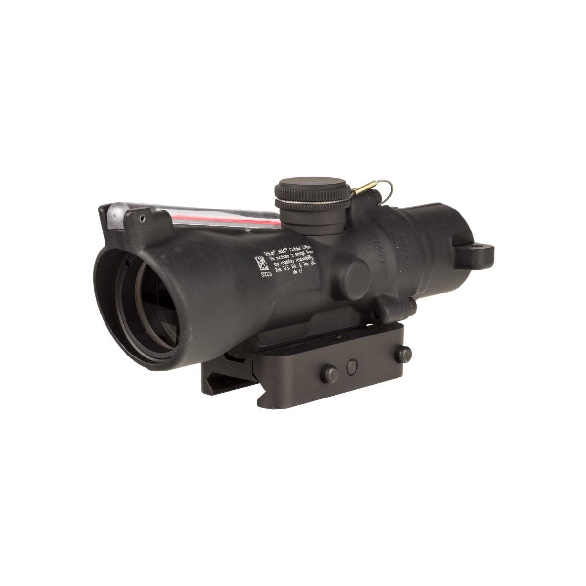https3A2F2Fmedia.chattanoogashooting.com2Fimages2Fproduct2FTR4003542FTR400354.jpg Trijicon Compact ACOG 3x24 Rifle Scope Low Height Red Horseshoe/Dot .223/55gr. Illuminated Black