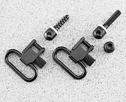 Uncle Mike's QD Machine Screw Type Rifle Swivel - 1-1/4" Black