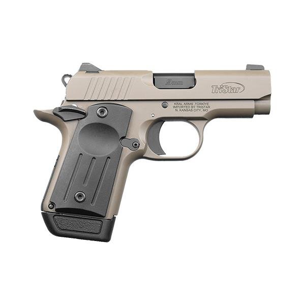 TriStar Protege X-Sub Compact Handgun 9mm Luger 7rd Magazine(1) 3.2" Barrel FDE