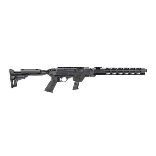 Ruger PC Carbine Chassis Model Rifle 9mm Luger 10rd Magazine 16.12" Barrel Synthetic Stock Aluminum Handguard