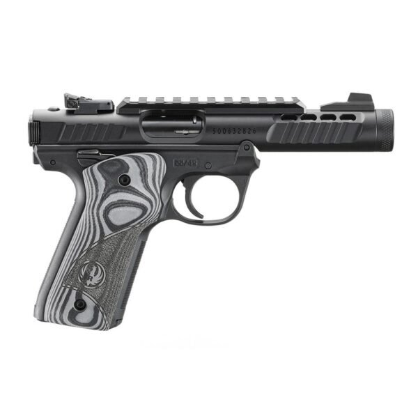 Ruger Mark IV 22/45 Lite Handgun .22 LR 10rd Magazines(2) 4.4" Non-threaded Barrel G10 Grip