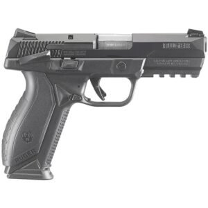 Ruger American Duty Frame Handgun 9mm Luger 10rd Magazine 4.2" Barrel Black with Safety