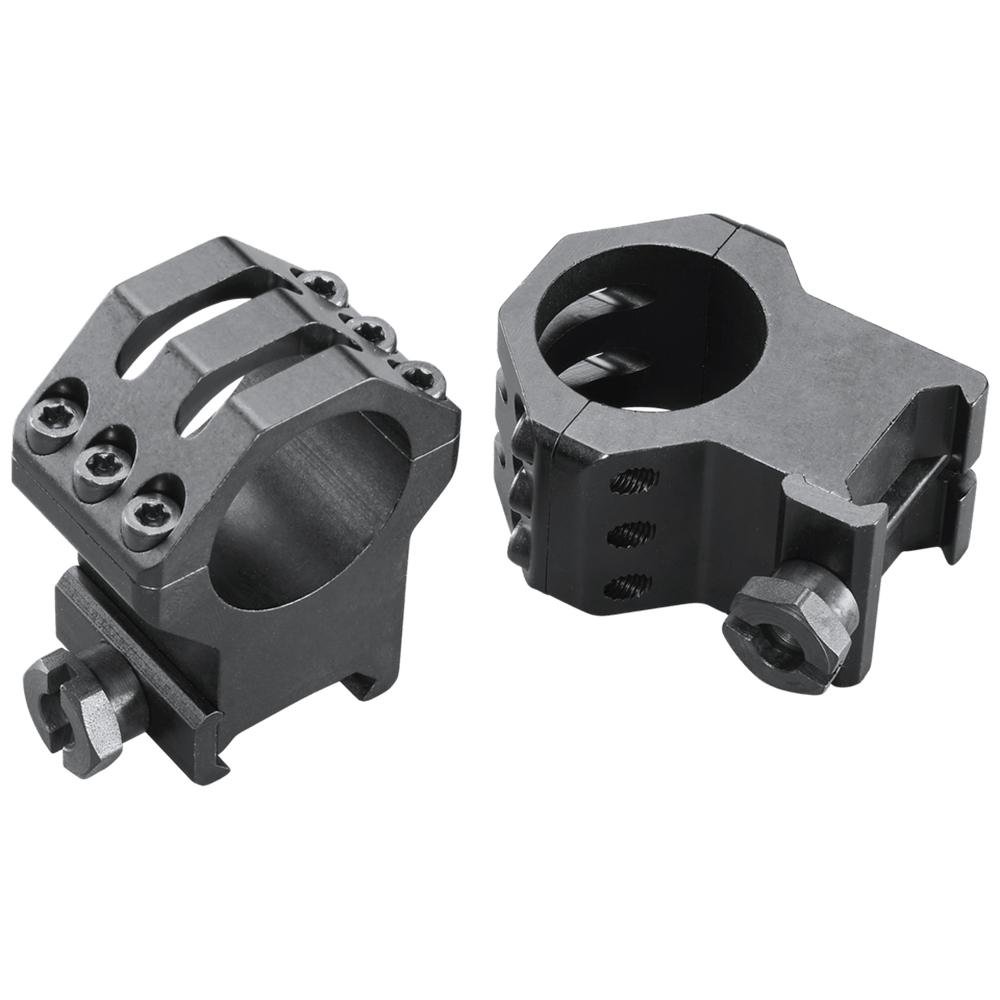 https3A2F2Fmedia.chattanoogashooting.com2Fimages2Fproduct2FWE483532FWE48353-1.jpg Weaver 6-Hole Aluminum Scope Rings 1" XX-High Matte