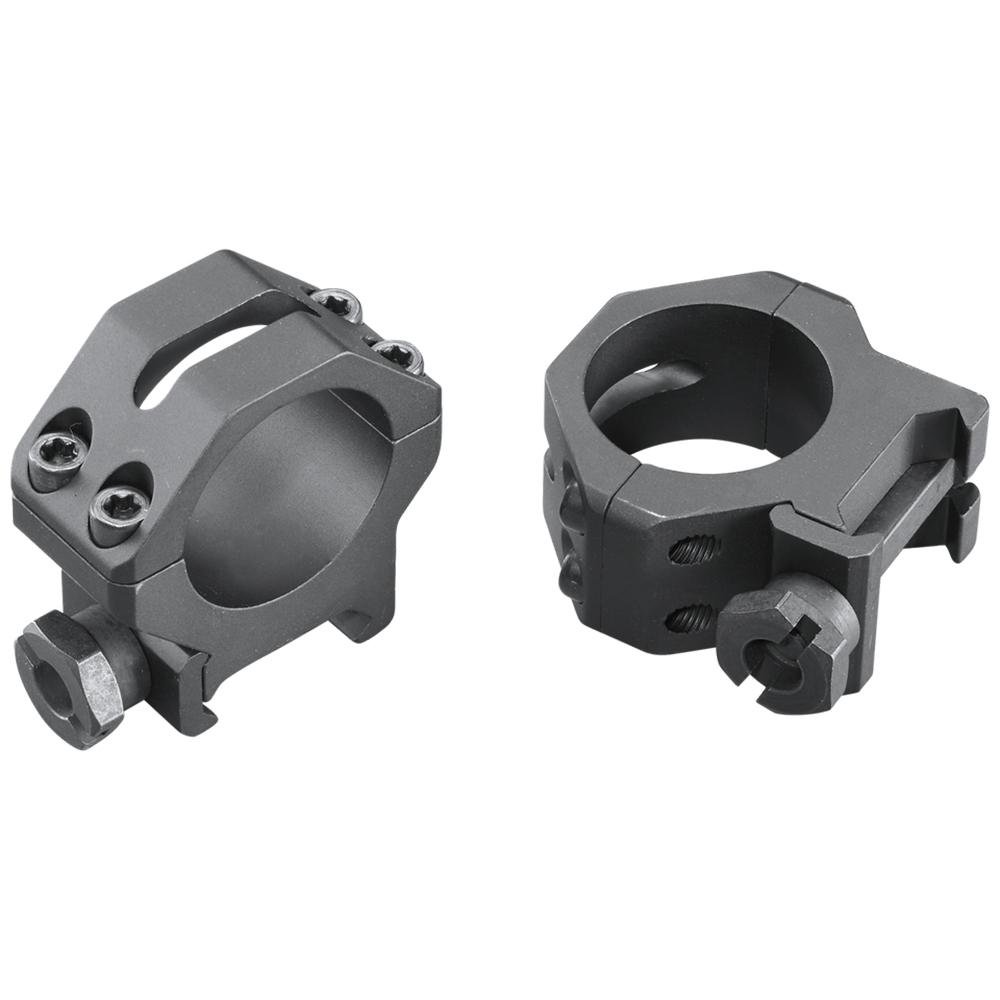https3A2F2Fmedia.chattanoogashooting.com2Fimages2Fproduct2FWE995112FWE99511-1.jpg Weaver 4-Hole Tactical Picatinny Aluminum Scope Rings 1" Medium Matte