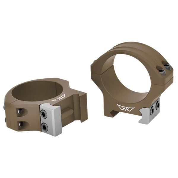 Warne HyperLite 34mm Low Dark Earth Scope Rings