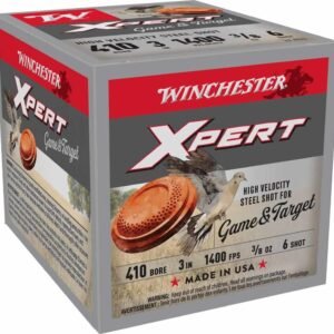 Winchester Xpert Steel Shotshells .410 ga 3" 3/8 oz 1400 fps #6 25/ct