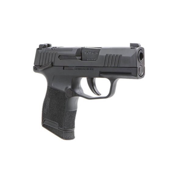 Sig Sauer P365 Handgun 9mm Luger 10rd Magazine (2) 3.1" Barrel Black Night Sights Manual Safety Compact SIG-LOC Footprint- CA Compliant