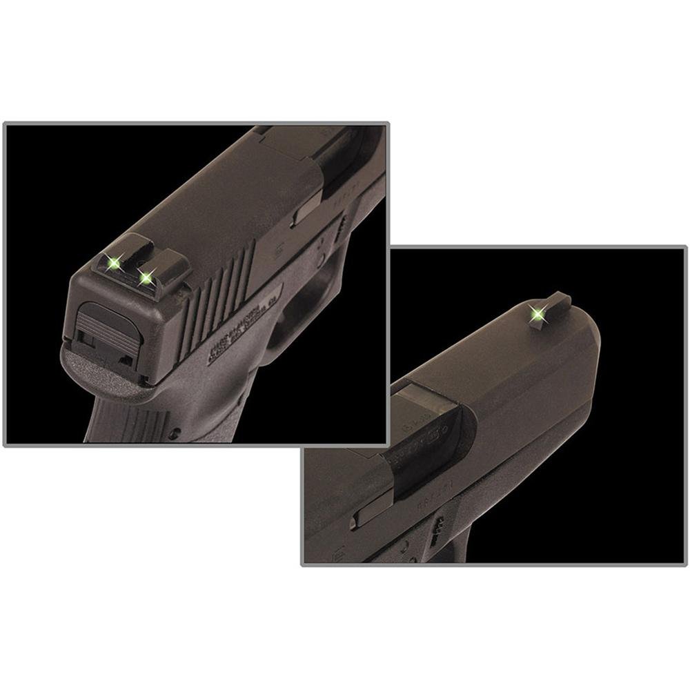 https3A2F2Fmedia.chattanoogashooting.com2Fimages2Fproduct2FXRTG231G1A2FXRTG231G1A-1.jpg Truglo Tritium Night Sights For Glock 42/43/43x/48 Front Green Rear Green